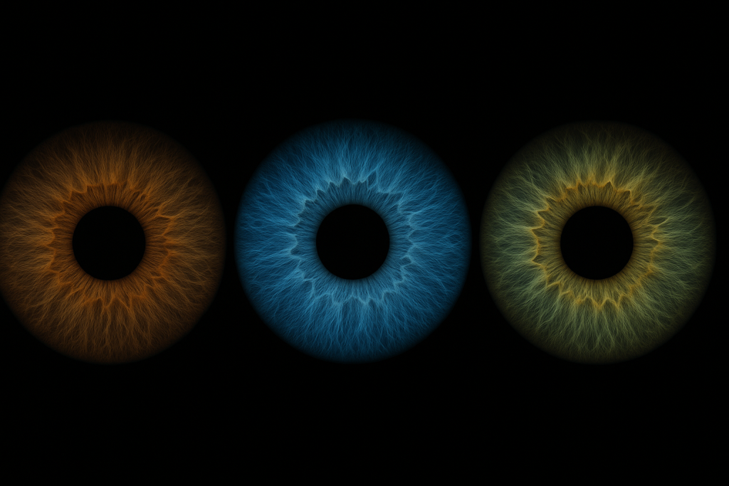 Iris portrait artwork